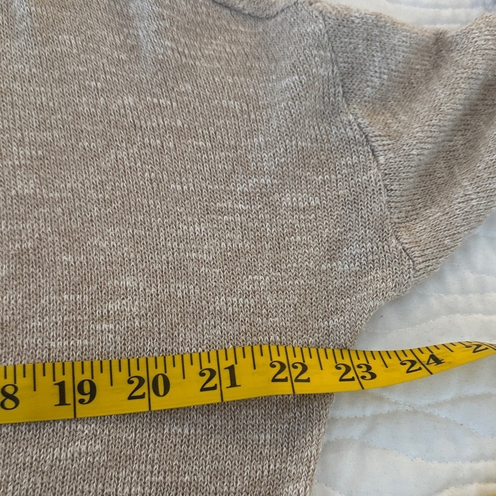Abercrombie & Fitch Tan V-Neck Sweater - Picture 5 of 5